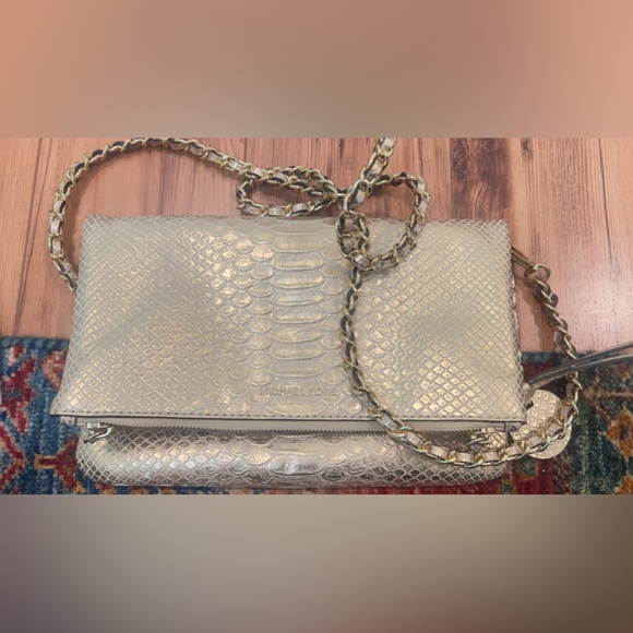 Michael Kors Gold Pochette Golden clutch bag - Picture 8 of 8